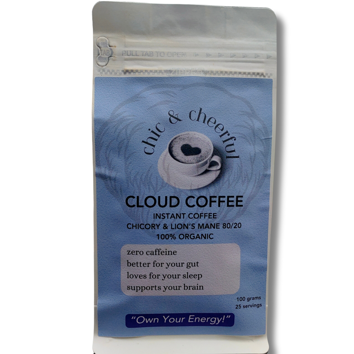 Lion's Mane Coffee Caffeine Free Cloud coffee