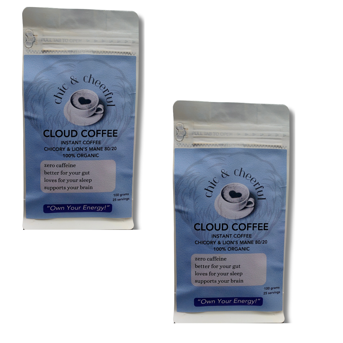 Lion's Mane Coffee Caffeine Free Cloud coffee