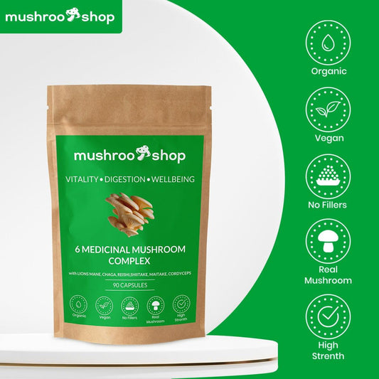 Mushroom shop UK mushroo.shop 6 Medicinal Mushroom Complex - mushroo.shop