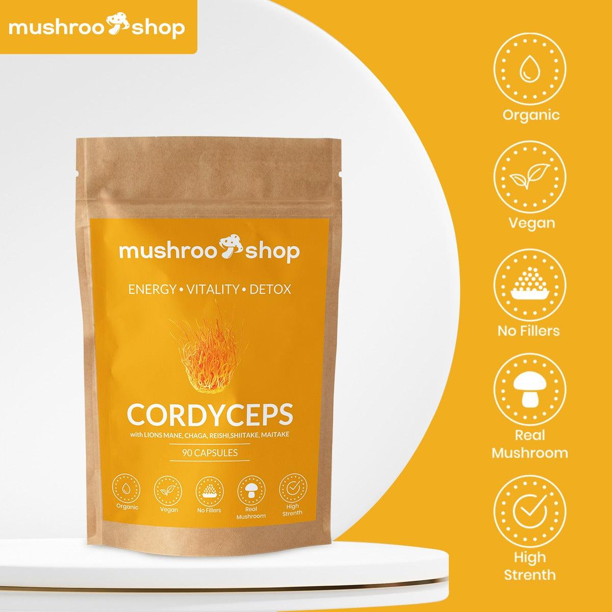 Mushroom shop UK mushroo.shop CORDYCEPS - mushroo.shop