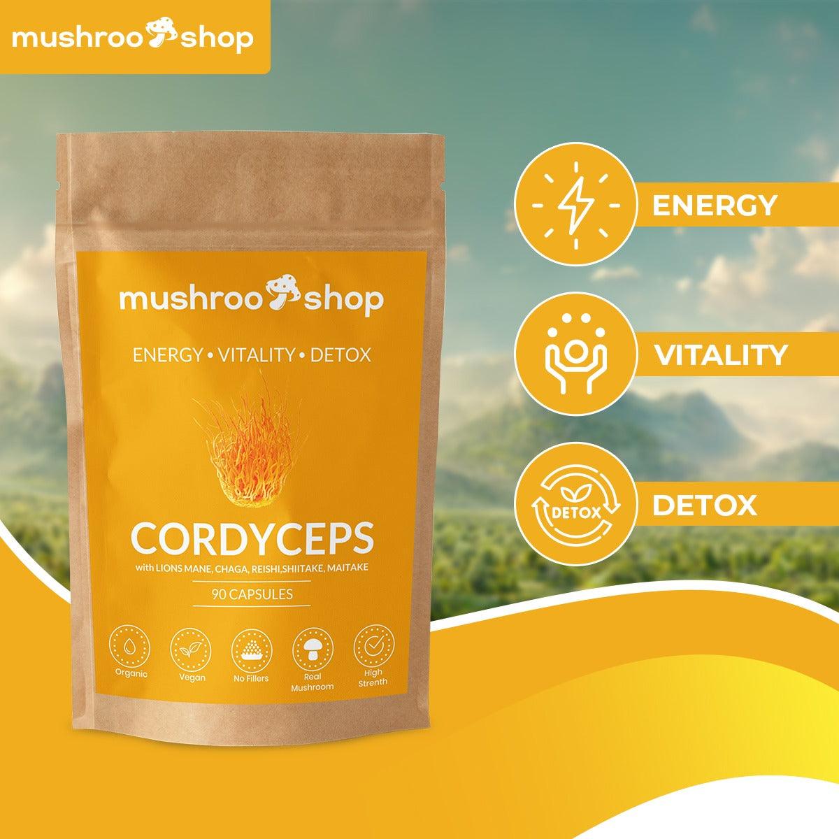 Mushroom shop UK mushroo.shop CORDYCEPS - mushroo.shop