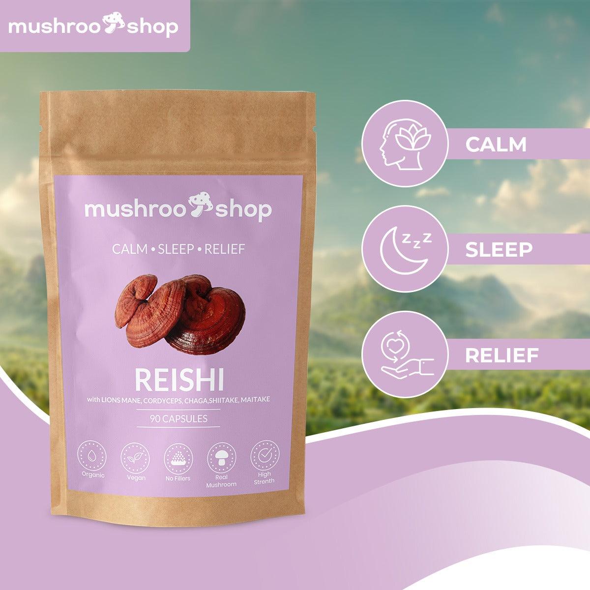 REISHI Organic Vegan - mushroo.shop